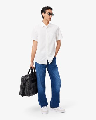 Sneakers T-Clip Set homme en cuir
