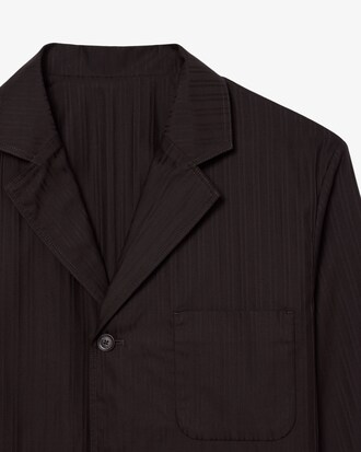 Blazer jacquard coton