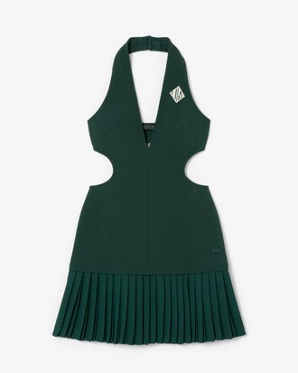 Robe jersey plissée Défilé