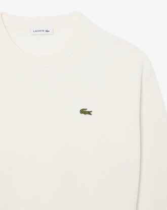 Pull coton point mousse