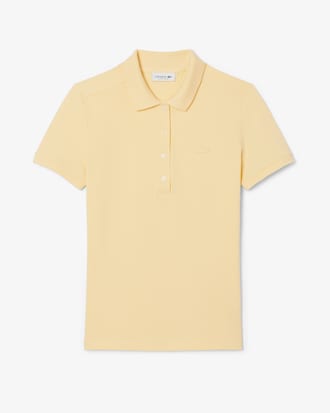 Polo L.12.D slim fit en mini piqué stretch