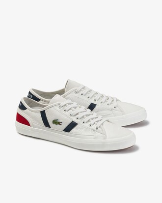 Sneakers Sideline homme en cuir et daim
