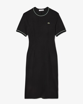 Robe t-shirt jersey à liserés