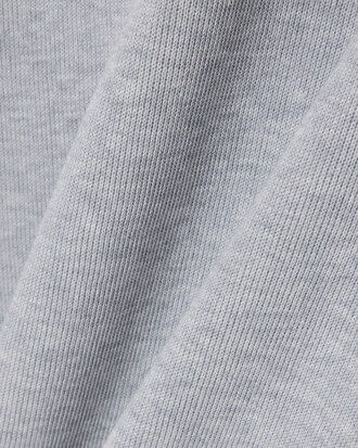 Sweatshirt col polo coton c&ocirc;tel&eacute;