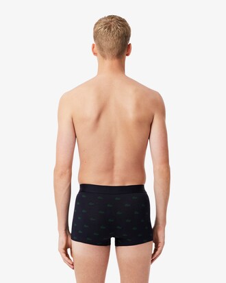 Lot de 3 boxers courts imprim&eacute; crocodile