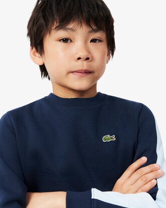 Sweatshirt molleton color-block