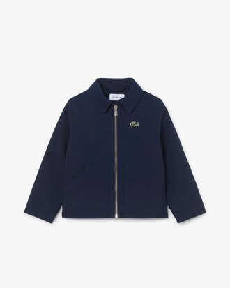 Blouson Harrington twill d&eacute;perlant