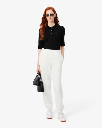 Polo L.12.D slim fit manches trois-quarts