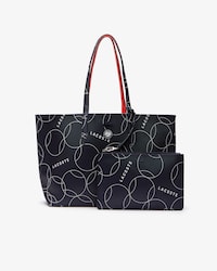 Sac cabas Lacoste SPORT Roland Garros r&eacute;versible uni et imprim&eacute;