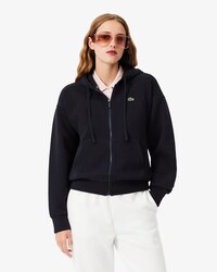 Sweatshirt &agrave; capuche zipp&eacute; en Piqu&eacute;