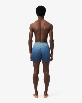 Short de bain court imprimé dégradé