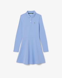 Robe manches longues en Piqué stretch