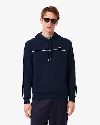 Sweatshirt classic fit bandes sigl&eacute;es