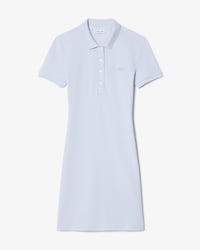 Robe polo slim fit en mini Piqu&eacute; stretch