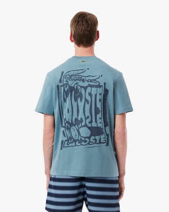 T-shirt jersey de coton graphique