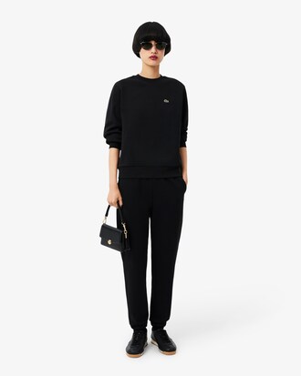 Sweatshirt relaxed fit col rond molleton