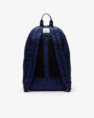 Sac à dos en toile imprimé Collab Keith Haring