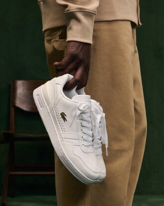 Sneakers T-Clip Set homme en cuir