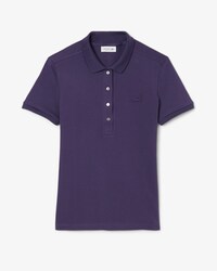 Polo L.12.D slim fit en mini piqu&eacute; stretch