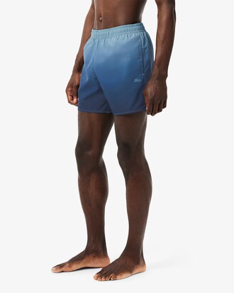Short de bain court imprimé dégradé