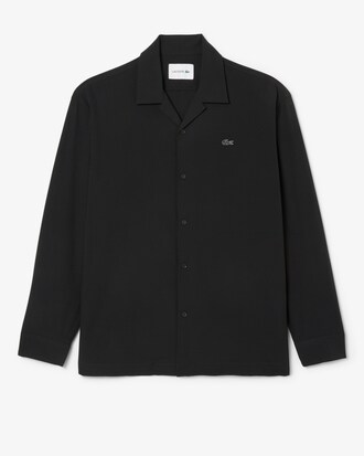Chemise légère tissu perforé relaxed fit