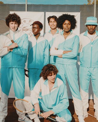 Pantalon de surv&ecirc;tement unisexe Lacoste LIVE x GOLF le FLEUR