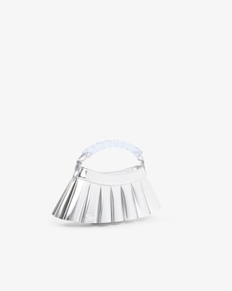 Sac H Lenglen D&eacute;fil&eacute; en cuir effet miroir