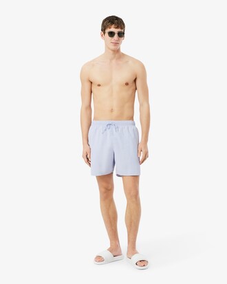 Short de bain mi-long uni