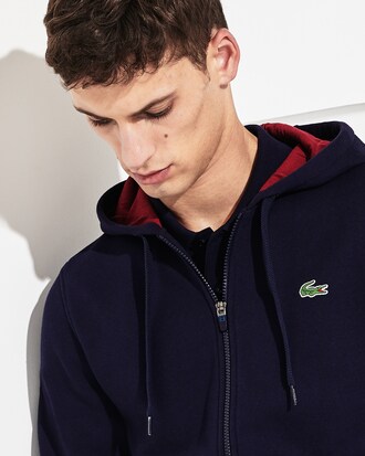 Sweatshirt zippé Lacoste SPORT x Novak Djokovic avec logo croco