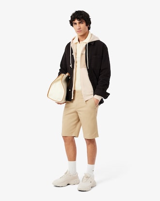 Sweatshirt &agrave; capuche zipp&eacute; color-block