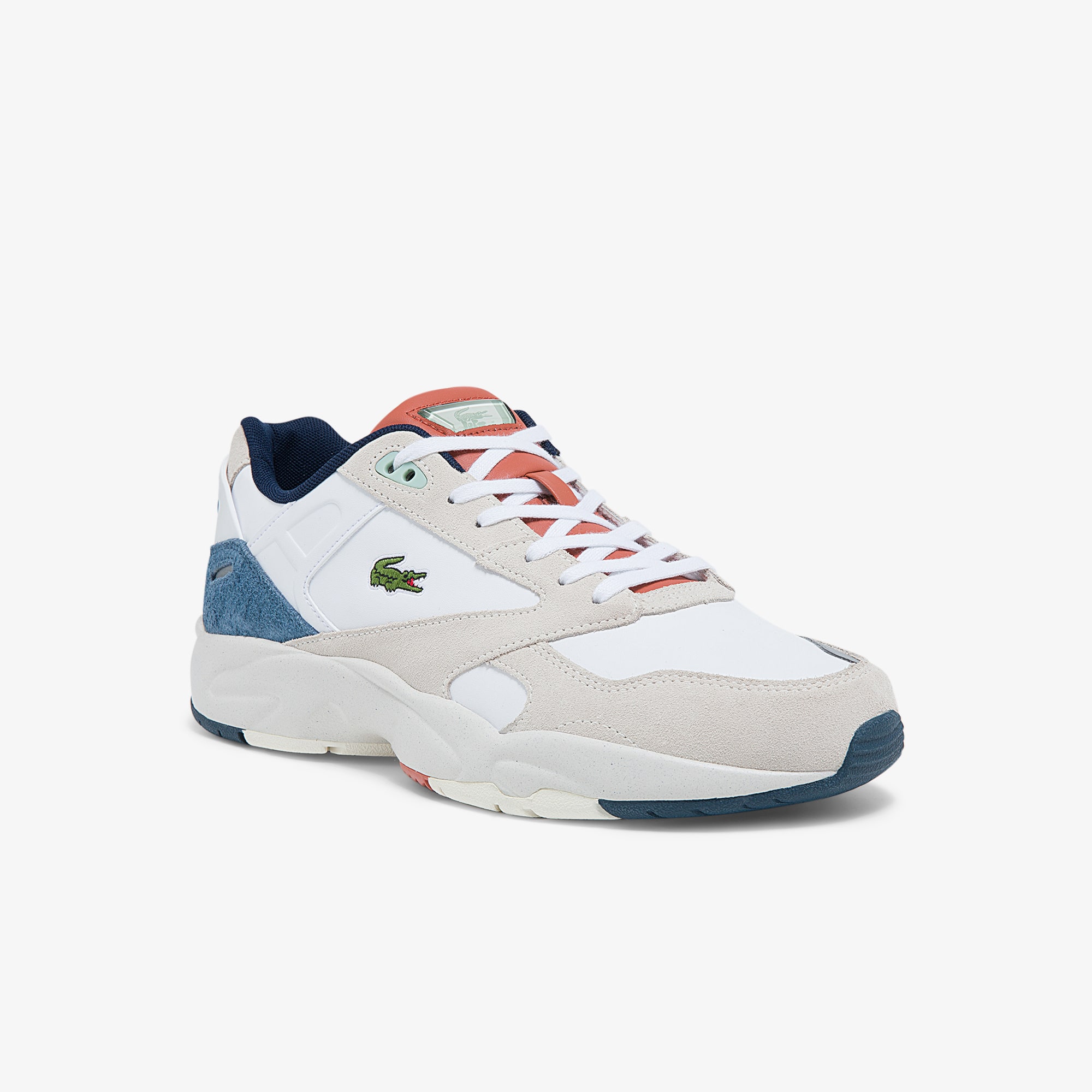 basket lacoste homme rouge