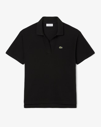 Polo relaxed fit Piqué fluide