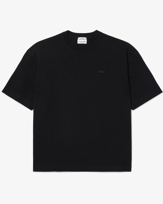 T-shirt jersey coton &eacute;pais loose fit
