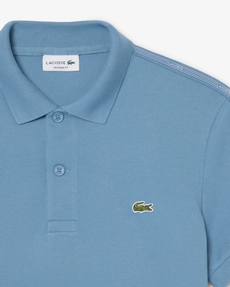Polo regular fit bandes griff&eacute;es