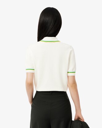 Polo court coton stretch 3D sans couture