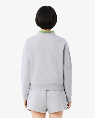 Sweatshirt relaxed fit col rond molleton