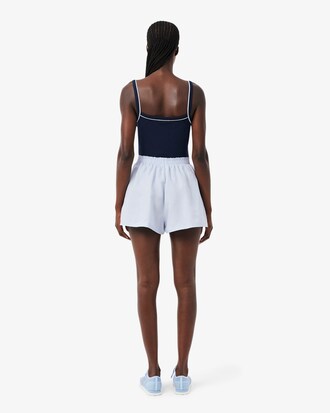 Short oversize lin m&eacute;lang&eacute;