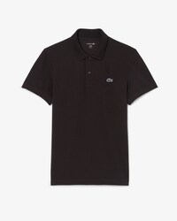 Polo regular fit en coton m&eacute;lang&eacute;
