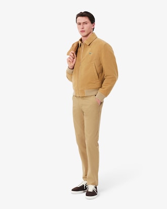 Pantalon chino en coton regular fit