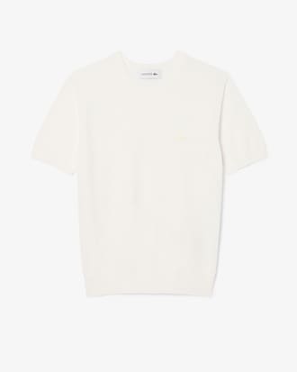 Pull manches courtes maille 3D
