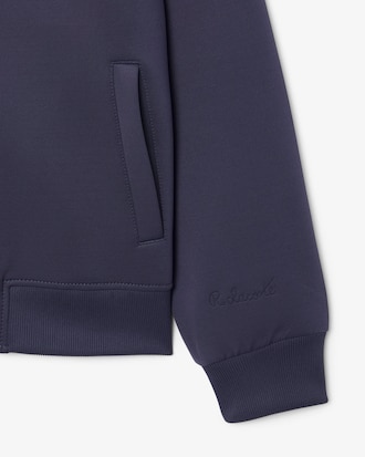 Veste col montant signature brod&eacute;e