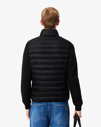 Doudoune sans manche d&eacute;perlante