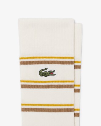 Lot de 2 paires de chaussettes &agrave; rayures