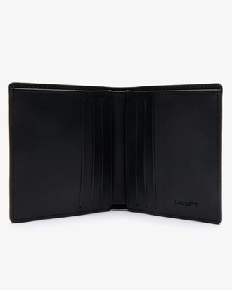 Portefeuille compact Nomogramme en cuir