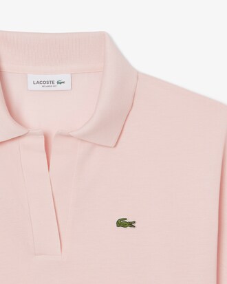 Polo relaxed fit Piqué fluide