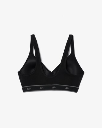 Brassi&egrave;re triangle rembourr&eacute;e coton stretch