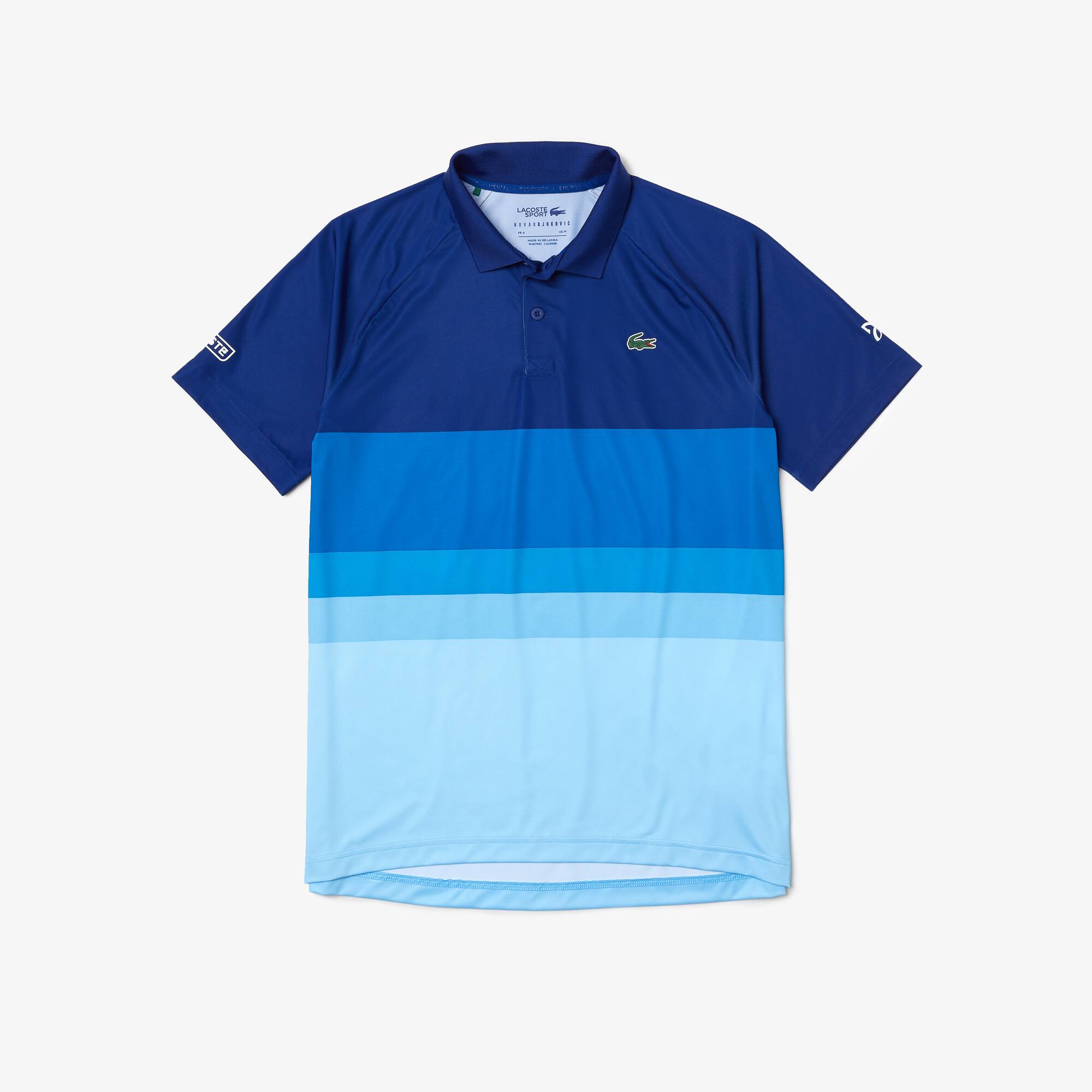 Polo Lacoste SPORT x Novak Djokovic regular fit stretch et respirant |  LACOSTE