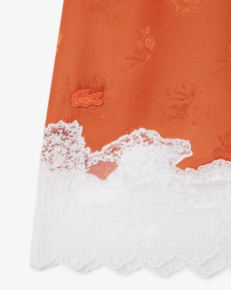 Jupe tulle broderies paysages D&eacute;fil&eacute;