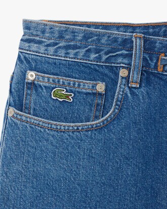 Short denim coton