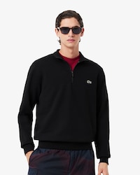 Sweatshirt col montant zippé molleton